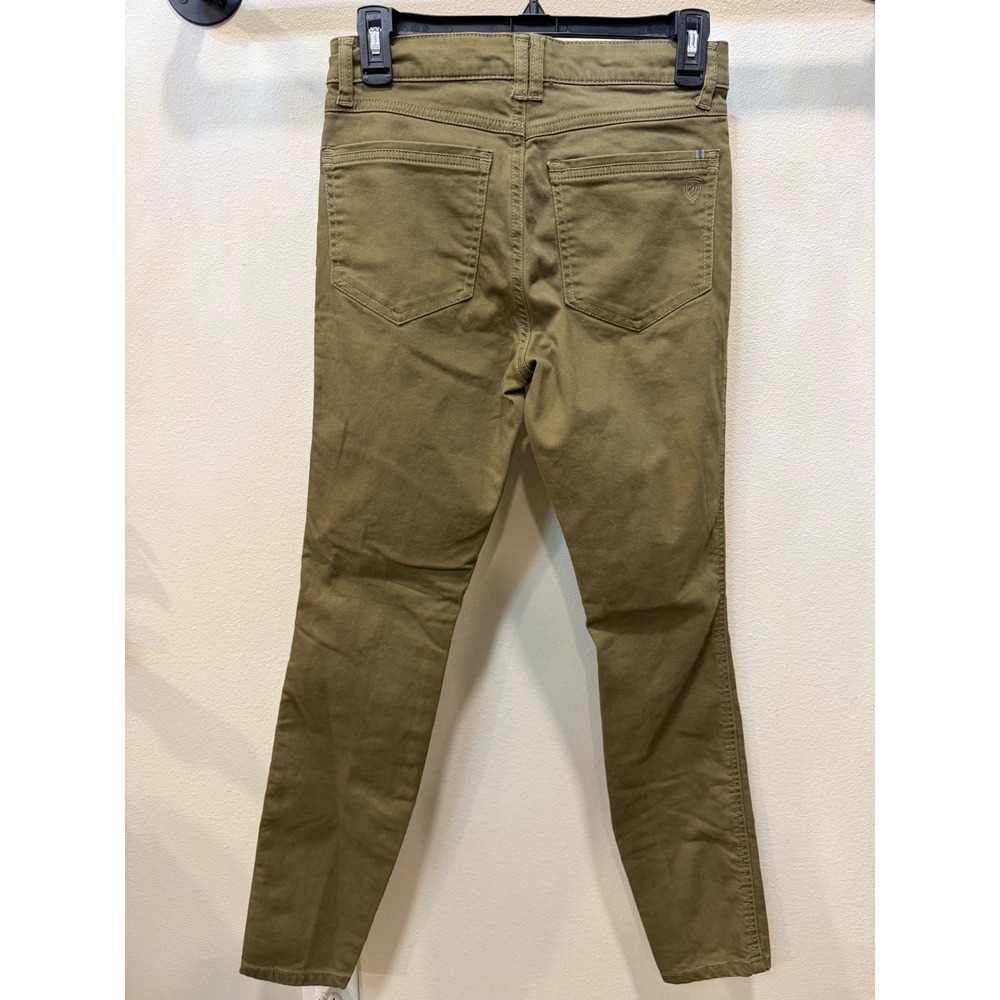 Kuhl Kontra Skinny Pants Womens 4 Olive Green High Rise Hiking Outdoor Stretch - Picture 2 of 6